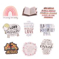 ☄㍿✹ 50PCS Jesus Christians Theme Stickers Cartoon Graffiti Waterproof Stickers DIY For Suitcase Laptop Bicycle Helmet Car Decoration