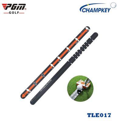 Champkey อุปกรณ์ช่วยในการฝึกซ้อมกอล์ฟ แผ่นฝึกเล็งพัตต์ Enhua Golf L6 (TLE017) PuttingLine Guide