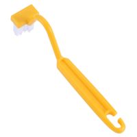 S shape Clean Brush With hook Soft Hair toilet brushes V Shape Clean Corner Brush For Bathroom Home kitchen Hotel Cleaning Tools