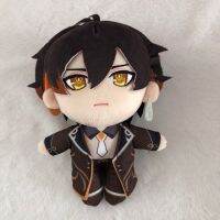 ของเล่นตุ๊กตาผ้ากำมะหยี่อนิเมะ Genshin 20Cm,Morax Zhong Li Xiao Tao Yoimiya Gorou Game หมอนยัดไส้ที่นุ่มนวลน่ารักของขวัญเด็ก