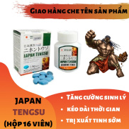 Viên TENGSU JAPAN cao cấp tăng cường sinh lý nam mạnh mẽ hộp 16 viên -