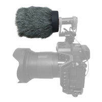 Dead Cat Outdoor Fur กระจกไมโครโฟนฝาครอบ Muff กระจกหน้ารถ Pop Filter สำหรับ Rode Videomic Go II BlueMantis ลดเสียงลม