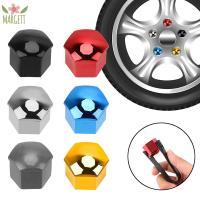 MARGETT สากล สีสัน 17mm 19mm Bolt Rims กันฝุ่น ตกแต่งภายนอก ตัวป้องกันสกรูดุม ฝาครอบป้องกัน น๊อตล้อรถ ฝาเกลียวยาง