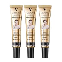 FV Foundation Gilded Base Liquid Cream Coverage Long-lasting Concealer Oil-control Waterproof Soft Professional Face Makeup 30ml