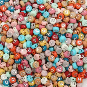 19 colors 100pcs6mm mixed letter beads square letter beads acrylic beads  DIY jewelry making bracelet necklace