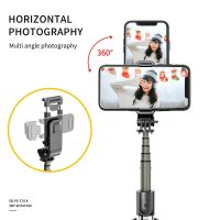 L03แบบพกพาไร้สายบลูทูธ S Elfie ติดกับขาตั้งกล้องยืดพับ Monopod สำหรับ IOS A Ndroid 12 Pro กล้อง Gopro