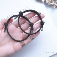 (JIUERBA)COD 2 pcs Gelang Couple Magnet Pasangan Liontin Kreatif Pesona Gelang Perhiasan Hadiah Kekasih Couple Magnetic Attract ided