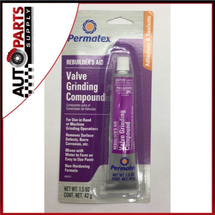 PERMATEX VALVE GRINDING COMPOUND 42G 80036 Lazada