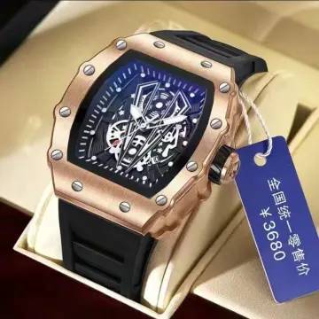 Swiss automatic mechanical watch Richard Mille high end hollow