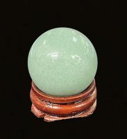 Aventurine big size ball for decoration.  Aventurine ลูกบอลขนาดใหญ่สำหรับตกแต่ง