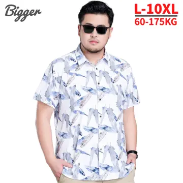 Oversized Hawaiian Shirt Vintage Men's Clothing Ethnic Style Printed Shirts  Casual Streetwear Short Sleeve Tops Mens Loose Dazn