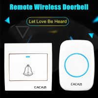 Wireless Doorbell Waterproof 300M Remote 1 2 1 2 3 Receiver Home Door Ring Bell chime UK Plug