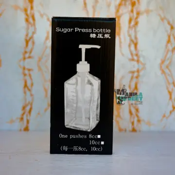 Glass Sugar Press Bottle Fructose, Glass Extrusion Bottle