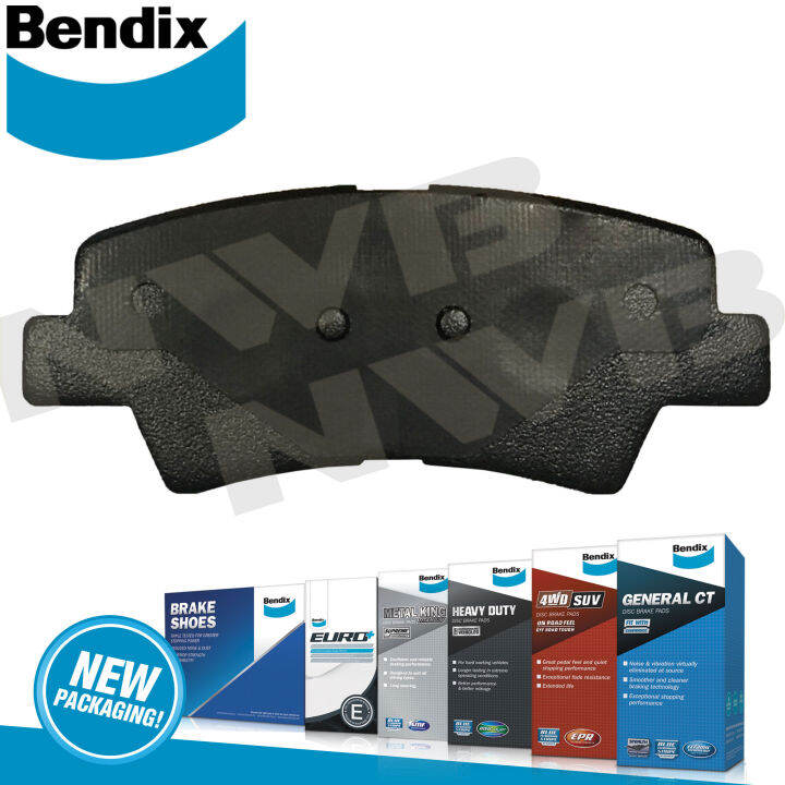Bendix Brake Pads Rear Set GCT for Hyundai Elantra and i40 20122021