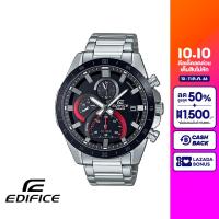 CASIO นาฬิกาข้อมือผู้ชาย EDIFICE รุ่น EFR-571DB-1A1VUDF วัสดุสเตนเลสสตีล สีดำ