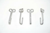 tomwang2012. WWII WW2 German Tunic Belt Hooks (4 pcs) SET