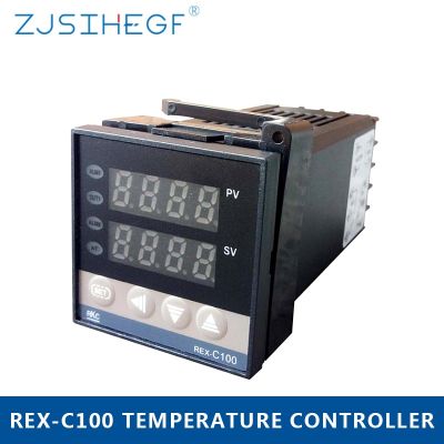 【Worth-Buy】 เร็กซ์-C100ตัวควบคุมอุณหภูมิ110V ถึง240V แรงดันไฟฟ้า0ถึง1300 Pid Digital K ชนิดเอาต์พุต Ssr