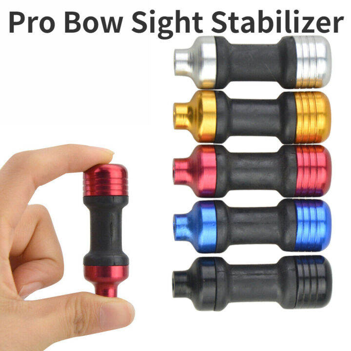 Compound Bow Sight Stabilizer Damper Rod Shock Absorber Head Shooting ...