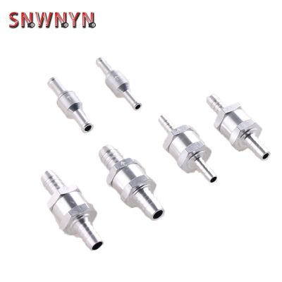 ♙✤ Car Accessories One Way 6/8/10/ 12mm 4 Size Valves Aluminium Alloy Fuel Non Return Check Valve One Way Fit Carburettor