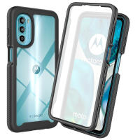 Motorola Moto G52 / G82 Case, RUILEAN Built-in Screen Protector Full Body Rugged Shockproof Case Cover for Motorola Moto G52 / G82