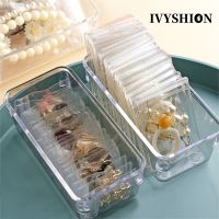 New Anti-oxidation Jewelry Storage Bag Desktop Drawer Organizer Transparent Necklace Bracelet Ring Holder Ziplock Bag Storage