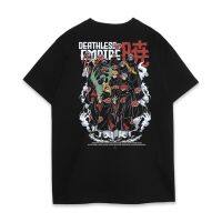 【HOT】HITAM Deathless T-Shirt | Akatsuki | Black | Anime NARUTO SERIES100%cotton