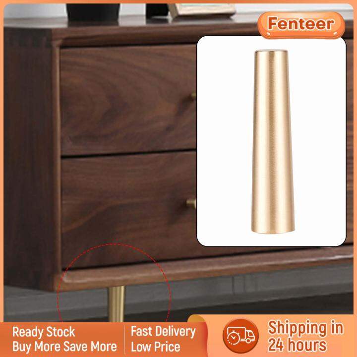Fenteer Legs Chair Legs Brass Furniture Legs for Chair Ottoman