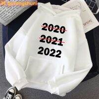 2023 Hoodies NEW2022สุขสันต์วันคริสต์มาสและสวัสดีปีใหม่ผู้หญิง Hoodies ฮาราจูกุเสื้อแขนยาว