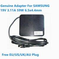 ที่ชาร์จจอแอลซีดีในอะแดปเตอร์สำหรับ SAMSUNG แหล่งกระจายไฟ AC A5919 A5919_RDY 6.5X4.4Mm ของแท้19V 3.11A 59W