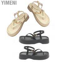 Yimeni Women Sandal Shoes  Soft Lining  Skid Flip Flops Sandals Wear Resistant for BeachTH