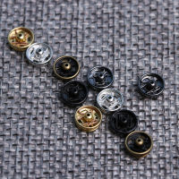 TU3Y 10/24pcs 5mm ตุ๊กตาจิ๋ว เครื่องประดับ Snap ที่มองไม่เห็น หัวเข็มขัดเย็บเสื้อผ้า ปุ่มมินิ เสื้อผ้าตุ๊กตา DIY หัวเข็มขัดโลหะ