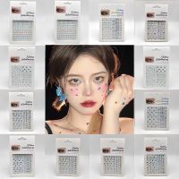 AB Color Makeup Diamond Eyes Face Festival DIY Body Crystal Gems Tattoo Rhinestone Nail Art Decoration Acrylic Eyeshadow Sticker