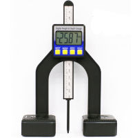 Digital Depth Caliper height gauge Digital Tread Depth Gauge LCD Magnetic Self Standing Aperture 0-80mm
