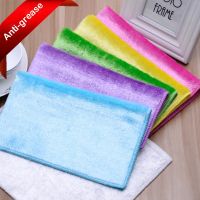 ♛✢ Bamboo Fiber Magic Wipes Streeploos Anti-grease Cloths Kitchen Hydrophilic Natural Rags For Washing Dishes Cleaning Microfiber