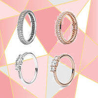 2021 New Fashion 100 S925 Sterling Silver Two Different Styles Of Rings. Original Diy Jewelry, A Romantic Gift For Ladies