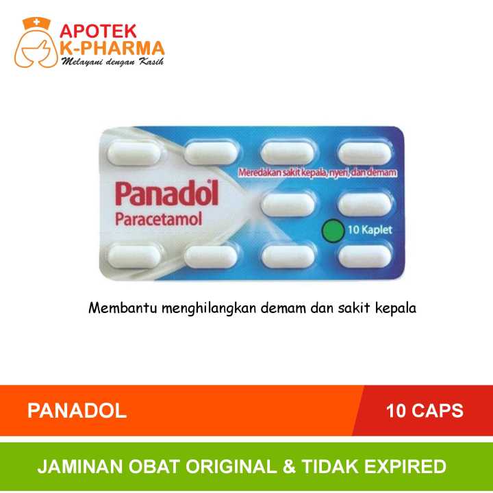 Panadol Biru Strip Isi 10 Kaplet Obat Original GSK | Lazada Indonesia