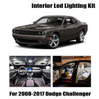 12pcs White Canbus LED Interior Light Ceiling Bulbs Kit Fit For Dodge Challenger 2008 2009 2010 2011-2017 Reading License Lamp