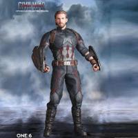 Crazytoys Infinity War Bearded Steve Rogers 16 Model Gift Kids Toy Collectibles Figure