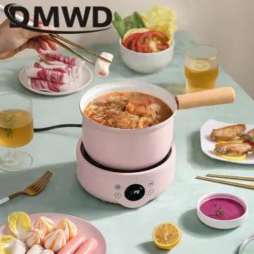 DMWD 1.5L Electric Mini Slow Cooker Stew Soup Porridge Health Pot