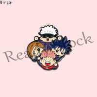 【hot sale】 ☑ B36 Jujutsu Kaisen Collection Japanese Anime Enamel Pin Brooches Badges Clothes Lapel Pin Cartoon Jewelry Gift