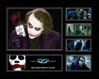 Heath Ledger อัศวินดำโจ๊กลงนามศิลปะผ้าไหมโปสเตอร์ผนังศิลปะตกแต่งบ้านจิตรกรรม Liyanhong2