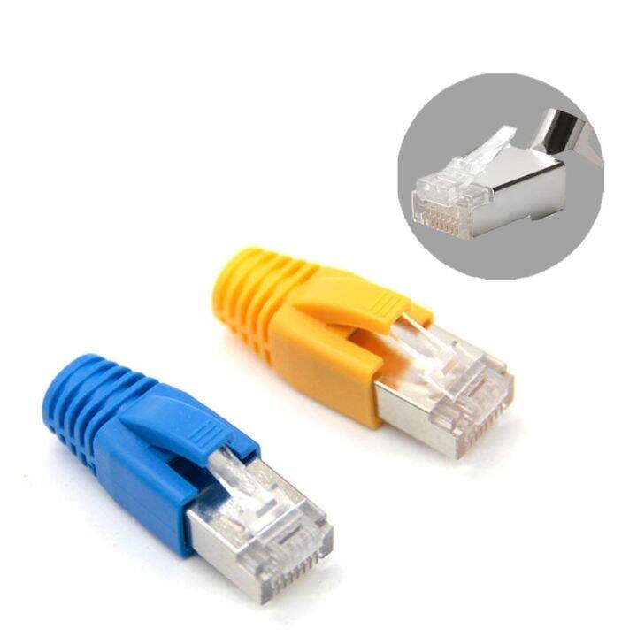 rj-45-cat6a-cat7-adapter-cap-ethernet-network-cable-connector-plugs-rj45-caps-cat-6a-tpu-boots-sheath-protective-sleeve-cover