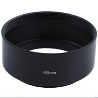 Metal Lens Hood Cover for 46mm Filter/Lens