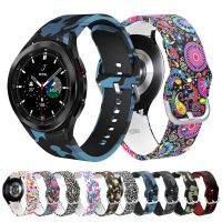 【CC】 20MMOrinigal Wrist 4 Classic 42mm Smartwatch Printed 5 44 40mm Curved Watchband