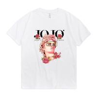 【HOT】เสื้อยืด พิมพ์ลายกราฟิกการ์ตูนอนิเมะ Jojo Bizarre Adventure Kawaii Jojo สไตล์ญี่ปุ่น สําหรับวัยรุ่นS-5XL100%cotton