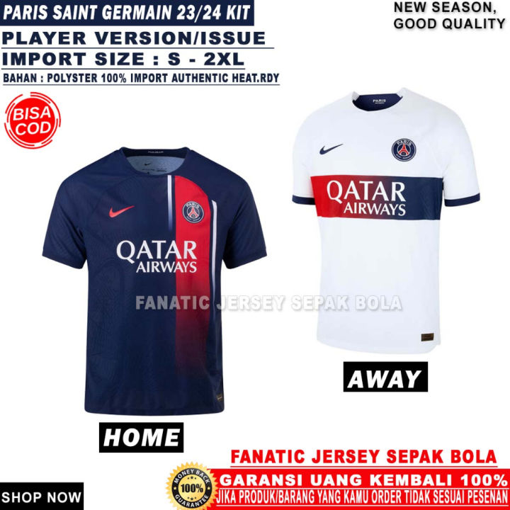 เสื้อกีฬาแขนสั้น-ลายทีมชาติฟุตบอล-psg-player-version-2023-2024-2023-2024