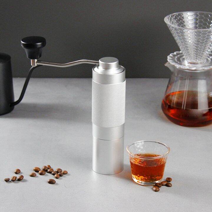 manual-coffee-grinder-portable-coffee-grinder-adjustable-coffee-grinder-stainless-burr-coffee-grinder-for-kitchen-black