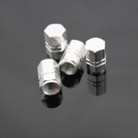 Aluminum Car Truck Bike Motorcycle Tyre 4 pc/lot Tire Valve Core Caps Wheel Valve Stem Cap Dust Cover Caps on Car Wheels Valve Stems Caps Adapters