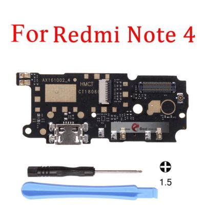 【☄New Arrival☄】 anlei3 1ชิ้นสำหรับ Xiaomi Redmi Note 4 4 Pro 4a /Redmi Note 4x Usb แท่นชาร์จปลั๊กสายเชื่อมต่อสัญญาณบอร์ดซ่อมโทรศัพท์มือถือสายเคเบิลงอได้