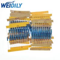 300PCS 1/2W 1 Pack 10 -1M Ohm Resistance 1% Metal Film Resistor Resistance Assortment Kit Set 30 Kinds Each 10pcs WATTY Electronics